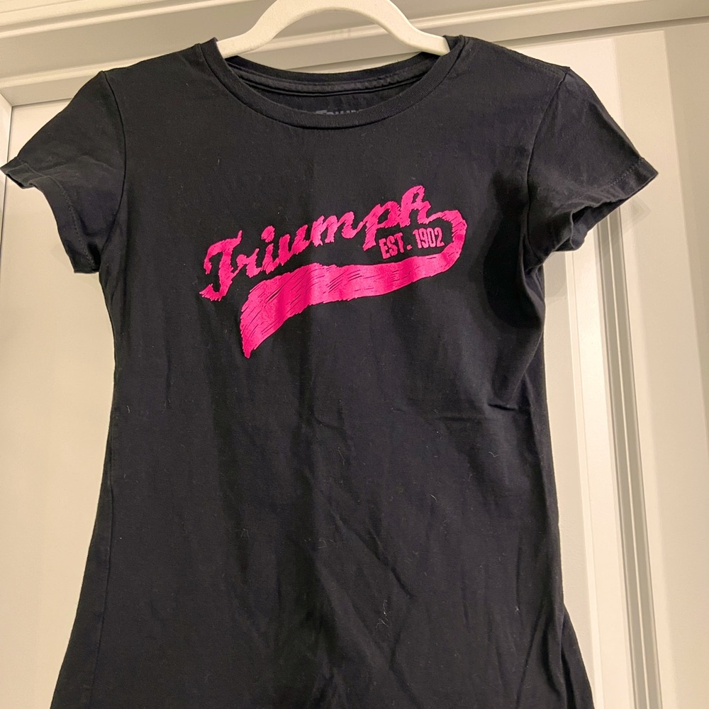 Triumph motorcycle small shirt